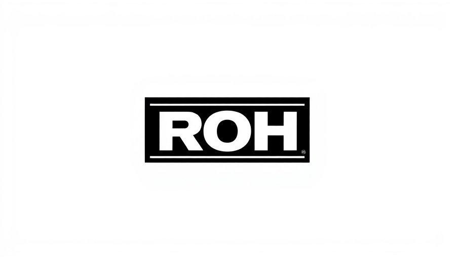 Bold black ROH logo on a white background, symbolizing innovation in hospitality technology.