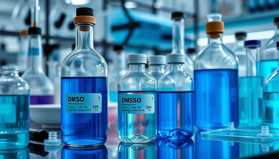 DMSO methylene blue in lab setting, highlighting health insights.