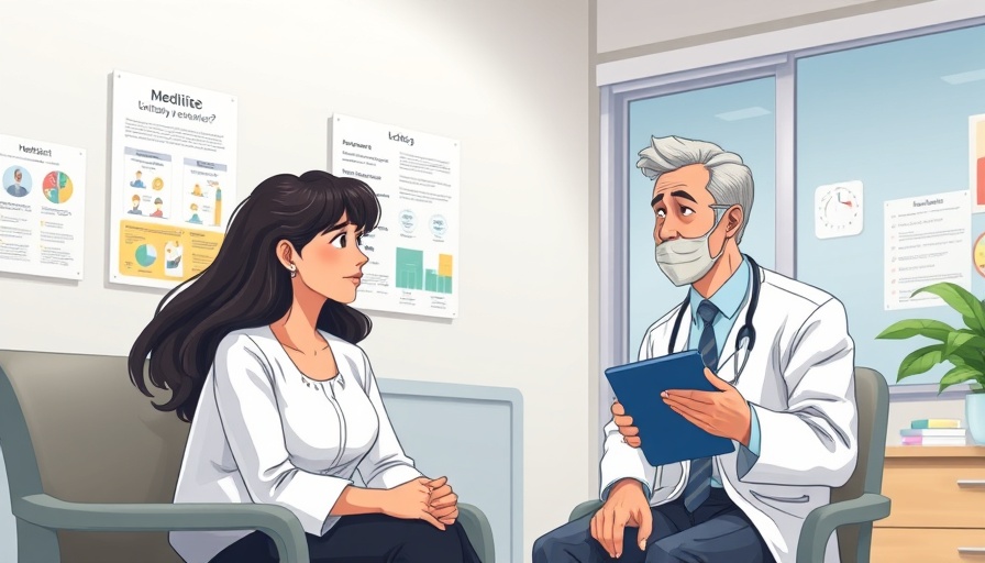 Concerned parents consult doctor about adverse events from puberty-blocking drugs.