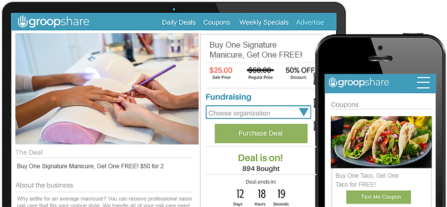 groopshare fundraising portal