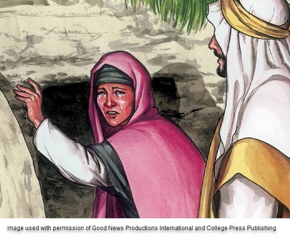 Mary did not recognise Jesus at first