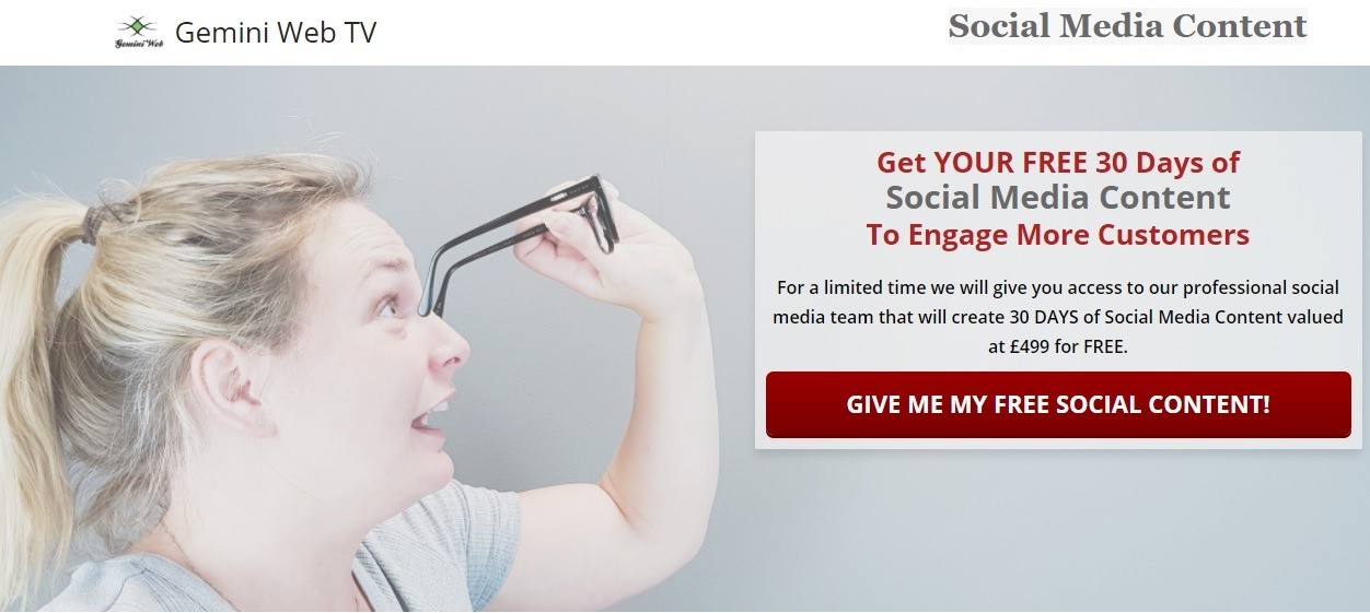 social media content