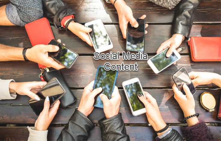 social media content