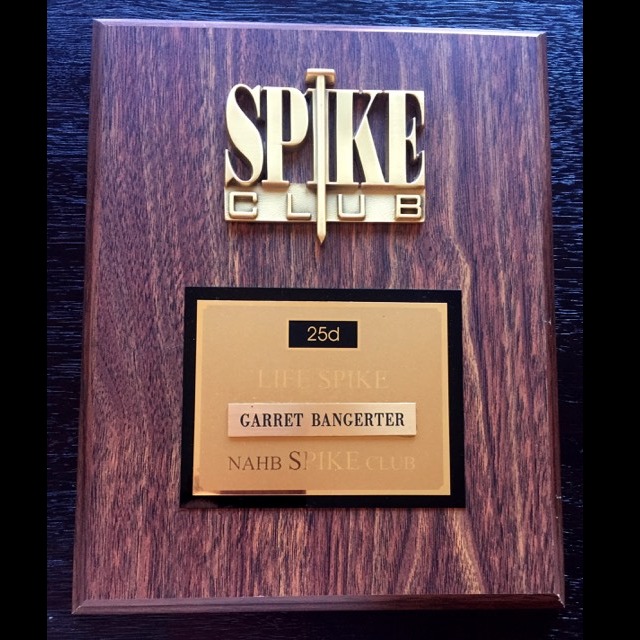Garret Bangerter Spike Club NAHB