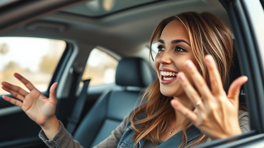 Young women business owners sharing digital marketing ideas in a car.