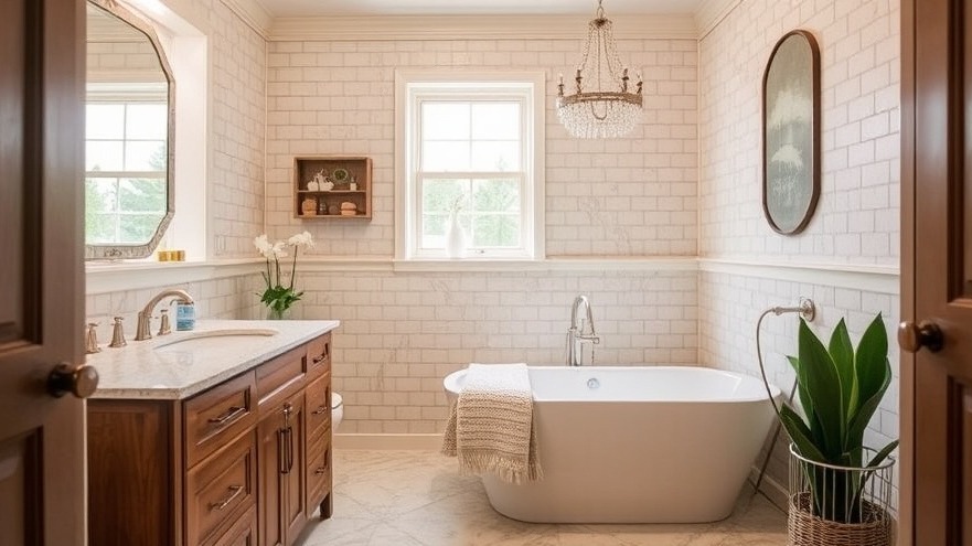 Beautiful bathroom renovation
