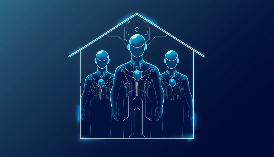 Slocum Home Team depicted as digital figures in house, joining eXp Realty.