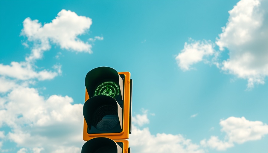 Green traffic light against a sky with clouds, symbolizing MLS PIN settlement changes.