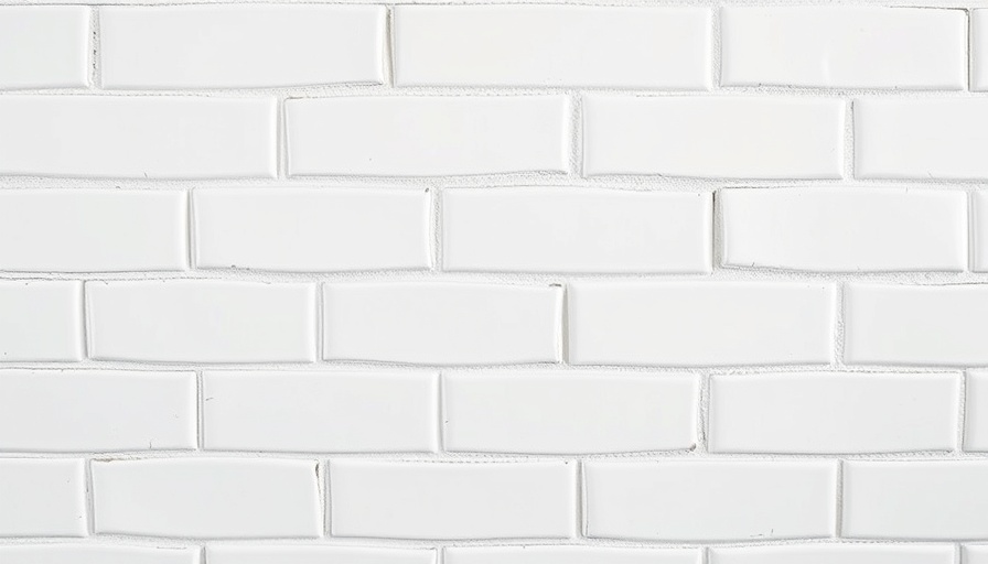 Close-up of white subway tiles being installed for home projects that add the most value.