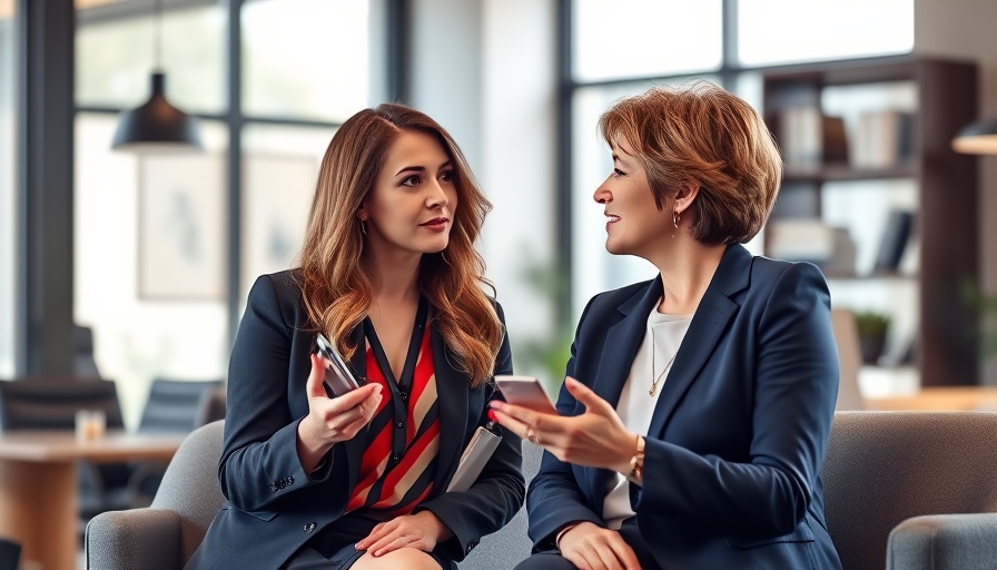 Professional real estate consultation in modern office setting.