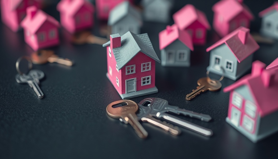 3D model houses and keys on surface, highlighting Use and Occupancy Agreements