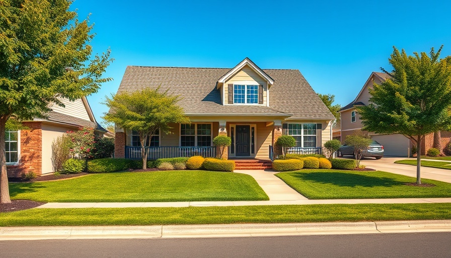 Spacious suburban home in a peaceful neighborhood, vibrant and welcoming.