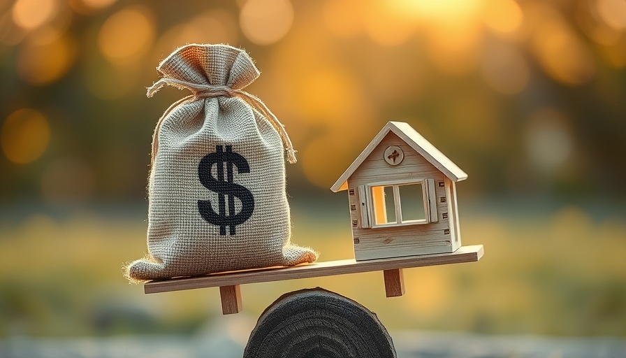 Balance of money and housing depicting Northern Virginia senior housing crisis.