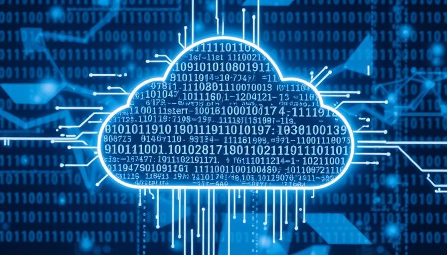 Digital cloud and binary code representing Fannie Mae title waiver program expansion.