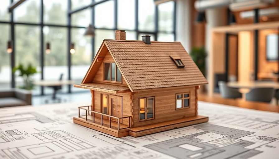 Miniature house on plans symbolizing Non-QM Lending Revolution.