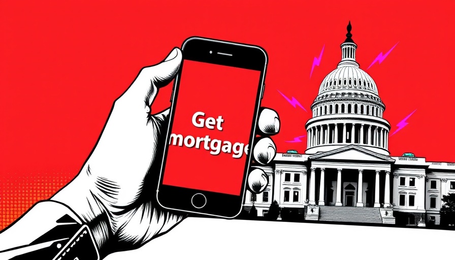 Illustration of trigger lead ban bill concept with Capitol and phone.