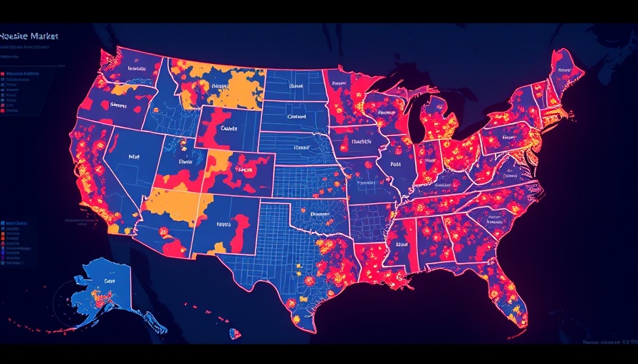 Interactive housing market tools map showcasing market trends.