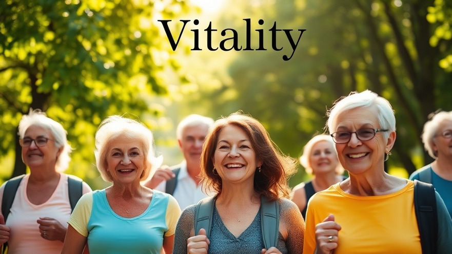 Older adults embracing vitality outdoors, highlighting vitamin D3 benefits for healthspan.