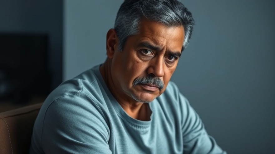 Middle-aged Hispanic man reflecting on Medicaid cuts impact on healthcare accessibility.