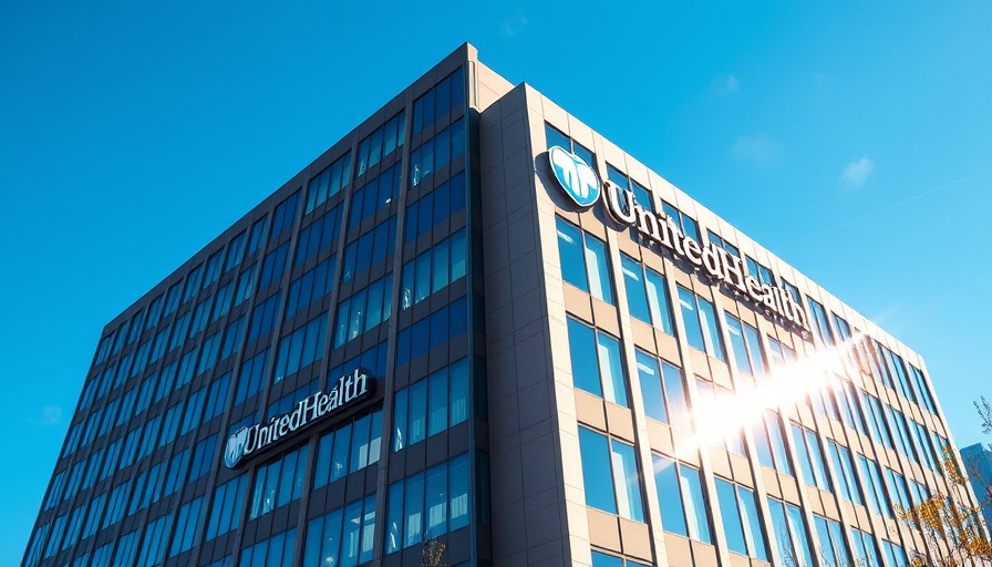 UnitedHealth building under clear sky, reflecting downgrade context