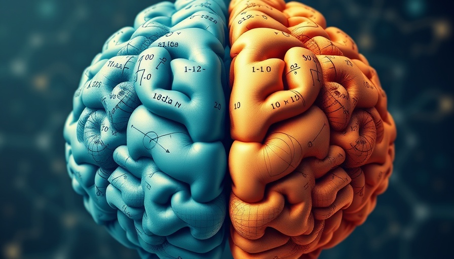 Brain depicting criticality in function with math and neural imagery.