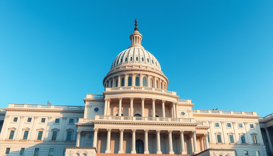 US Capitol building at dusk symbolizing Break Up Pharmacy Benefit Managers.