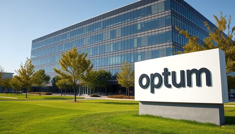 Optum building exterior amidst UnitedHealth leadership changes.