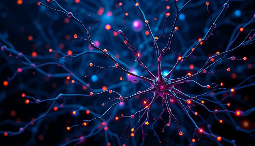 Neural network visualizing receptor that helps brain clean itself and fight Alzheimer’s.