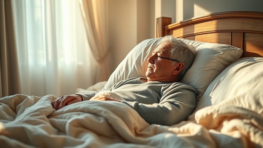 Serene bedroom depicting the effects of sleep on depression and cognitive decline.