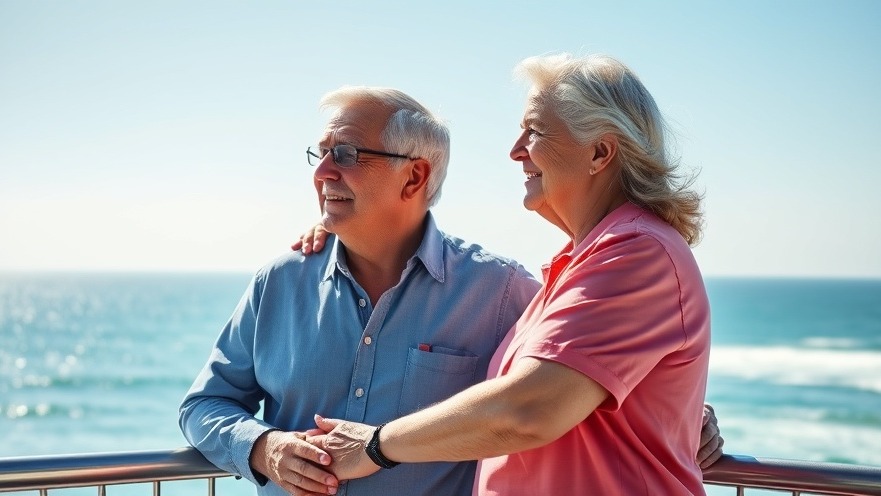 Supportive caregiver fosters personalized dementia care by the ocean.