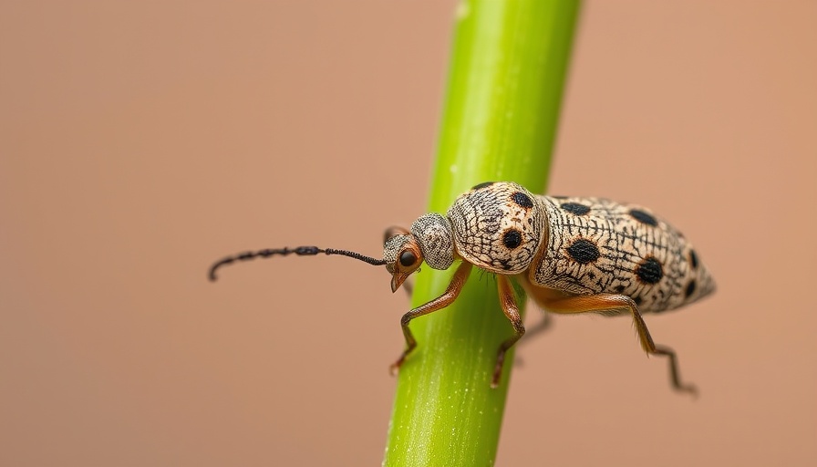 Billbug on stem representing Cyber-Espionage Campaign Southeast Asia
