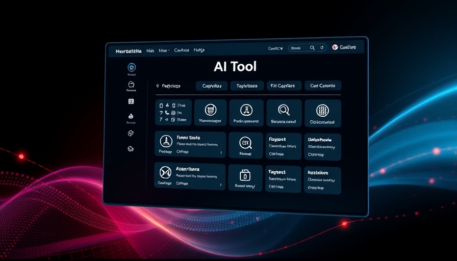 AI-themed malware Noodlophile interface with AI tools on screen.
