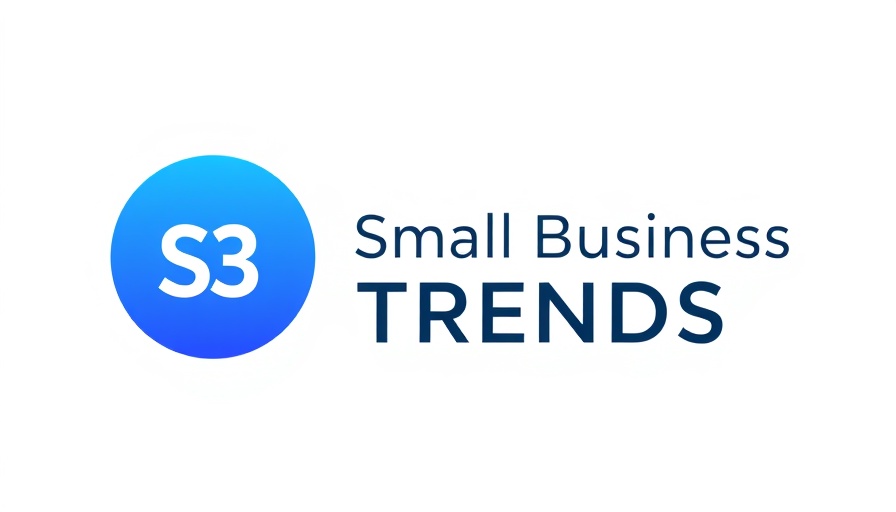 Small Business TRENDS logo in blue design