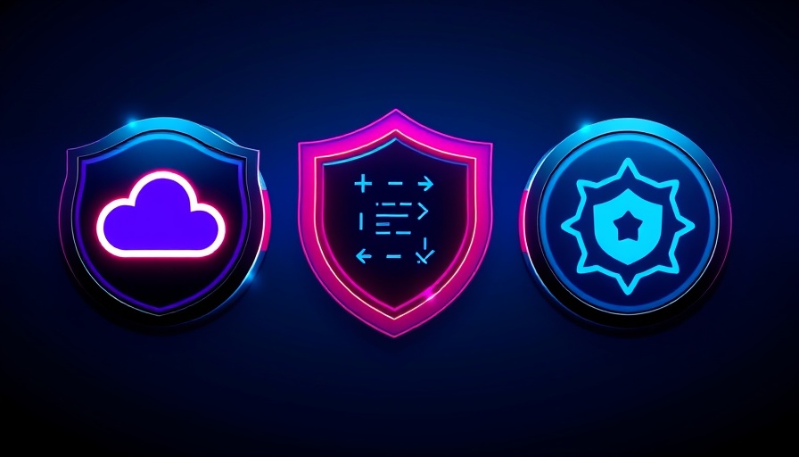 Stylized shields representing a smarter way to defend modern applications.