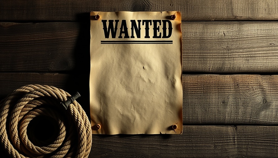 Vintage wanted poster with rope on wall, Coinbase cyber extortion response.