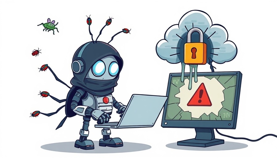 Illustration of cybersecurity threats including APT campaigns.