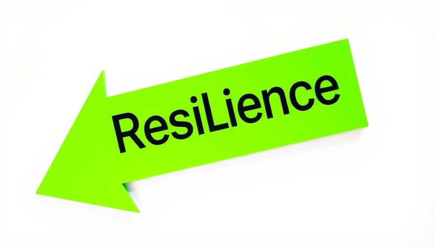 Green resilience arrow symbolizing cyber resilience and CVE management.