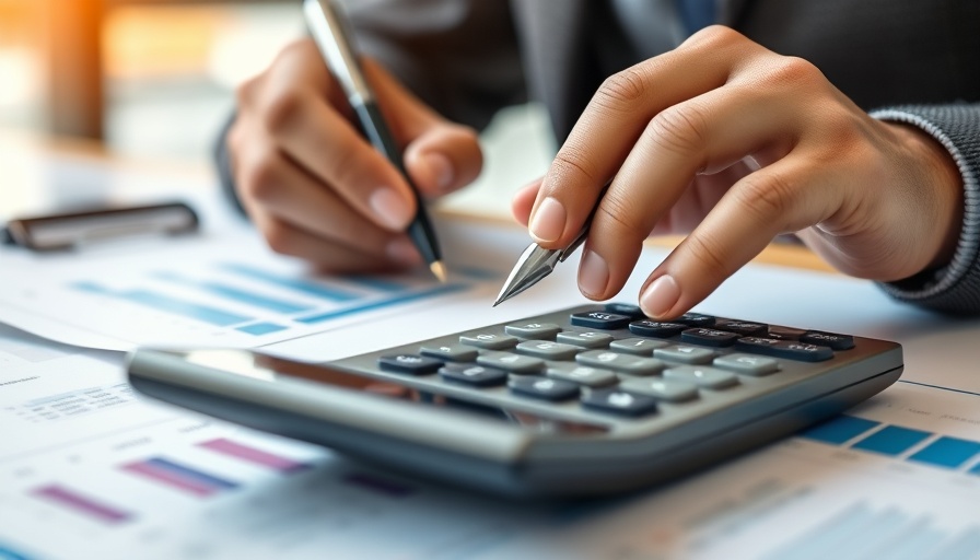 Calculating loan affordability with charts and calculator, financial analysis.
