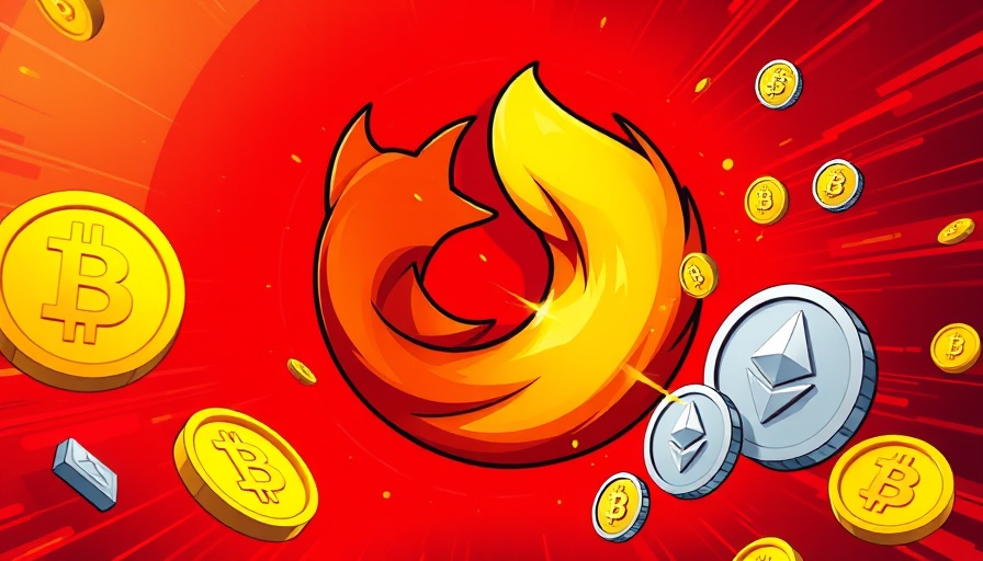 Illustration of malicious Firefox extensions targeting cryptocurrency.