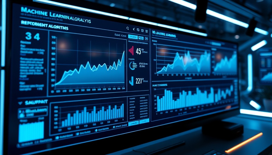 Machine learning in email marketing interface with metrics analysis.