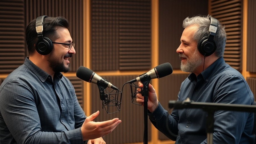 Podcast on processed foods and longevity with two speakers.