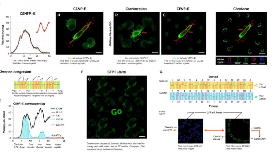 CENP-E and chromosome congression scientific analysis with diagrams and graphs.