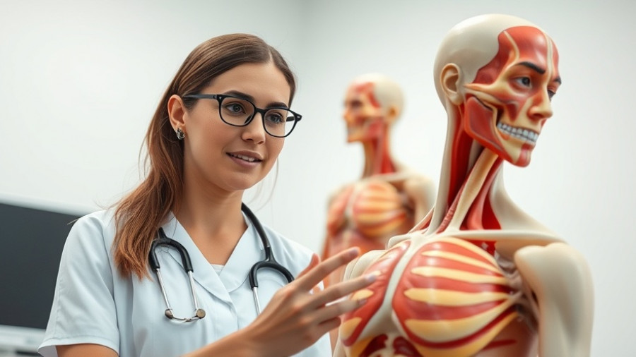 Medical professional discussing side effects of over-the-counter painkillers.