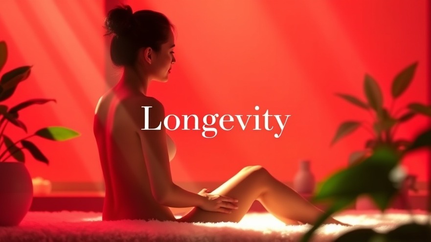 Person in red light therapy, enhancing brain health and wellness.