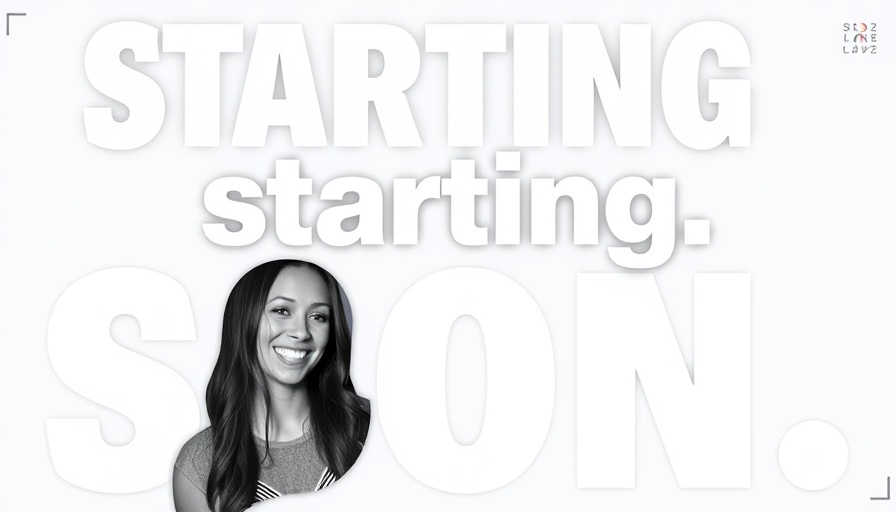 Graphic with 'Starting soon...' text, improve local search visibility