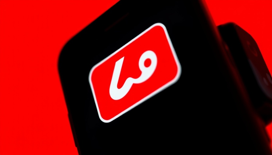 Smartphone with DoorDash logo; bold red marketing background