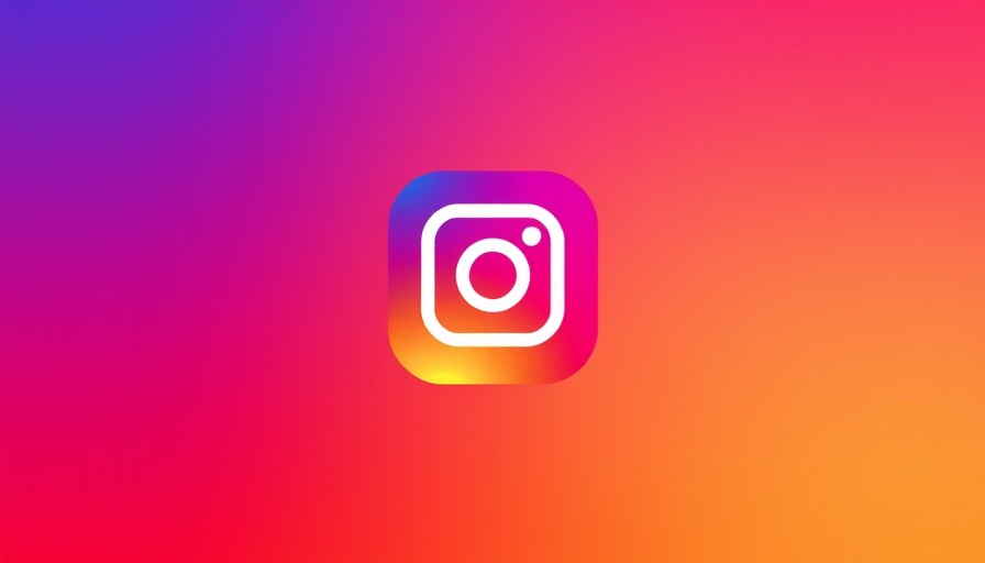 Instagram logo, vibrant gradient, Instagram growth tips emphasized.