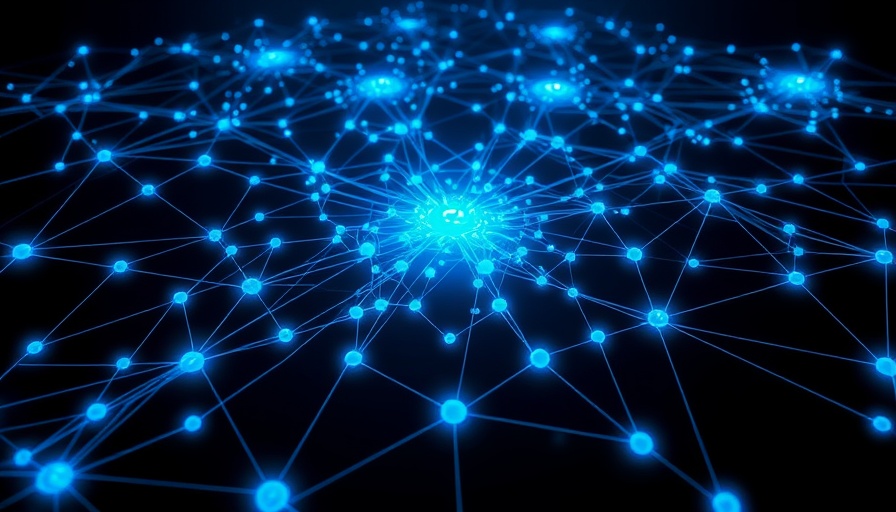 Dynamic data flow network illustrating SEO keyword clustering.