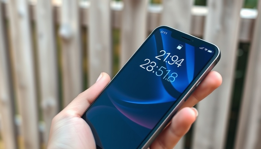 AI-powered Siri delay for SMBs concept on smartphone screen.