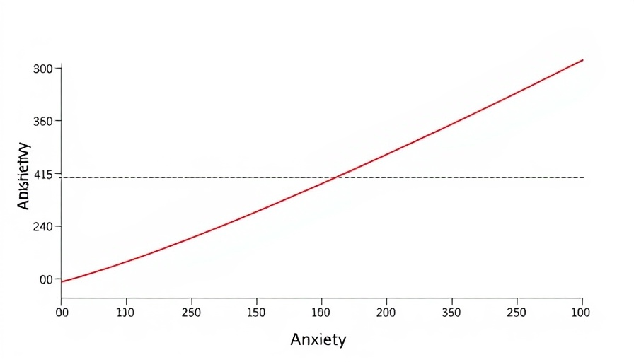 Weight-adjusted waist index versus anxiety comparison graphs